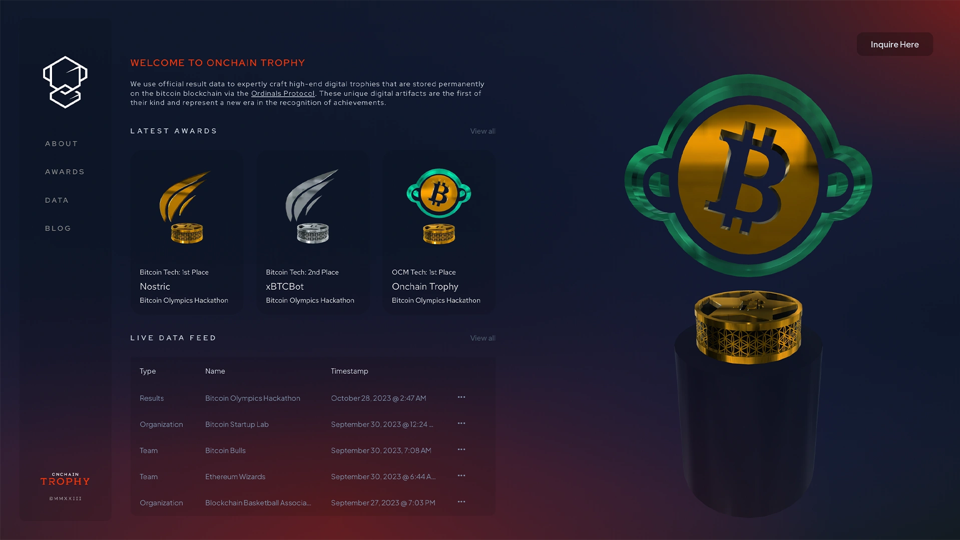 OnChain Trophy